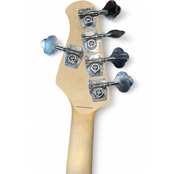 Used Sterling by Music Man stingray 5 Black Electric Bass Guitar