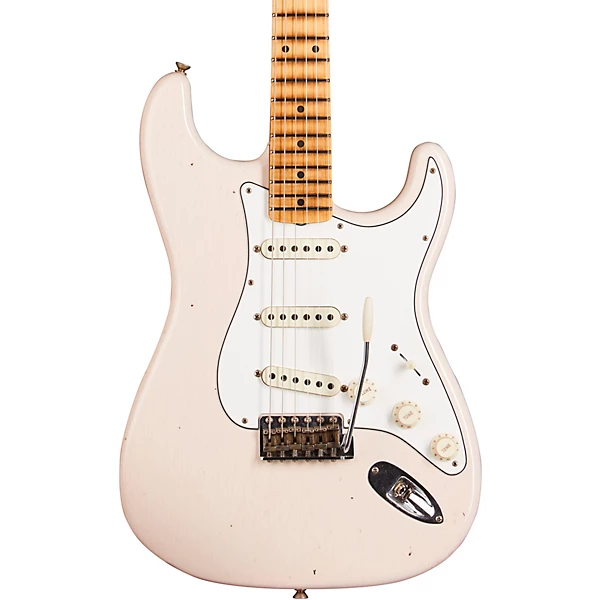 Fender Custom Shop Limited Edition Tomatillo Stratocaster Special Journeyman Relic Electric Guitar Super Faded Aged Shell Pink