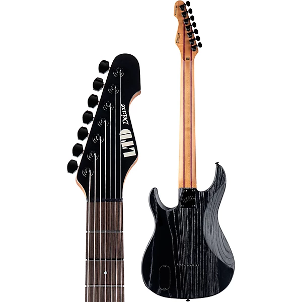 LTD SN 1007 Baritone Electric Guitar Fireblast