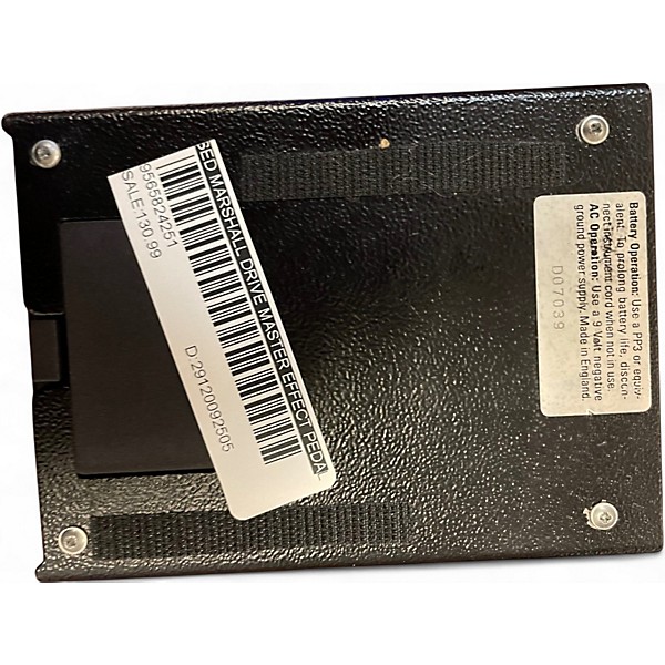 Used Marshall DRIVE MASTER Effect Pedal