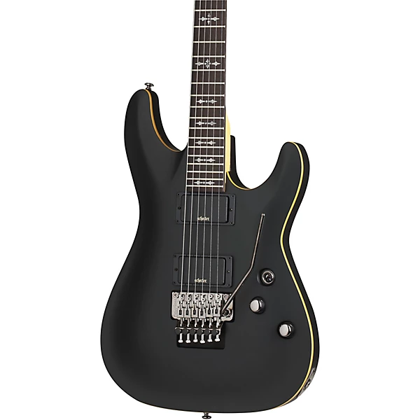 Schecter Guitar Research Demon 6 FR Electric Guitar Satin Aged Black