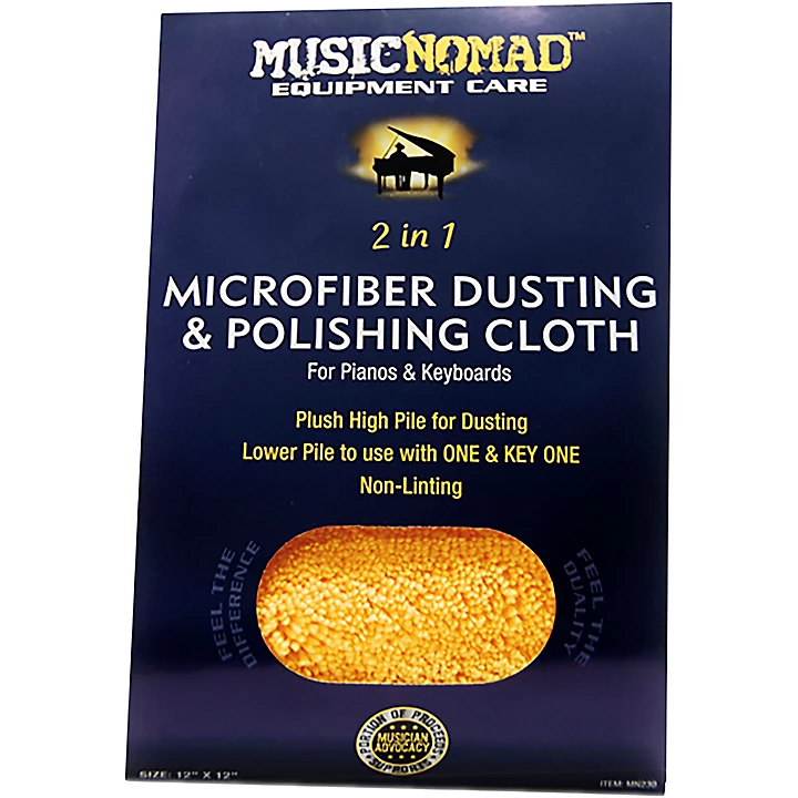 Microfiber Dusting Polishing Cloth Pianos Keyboards