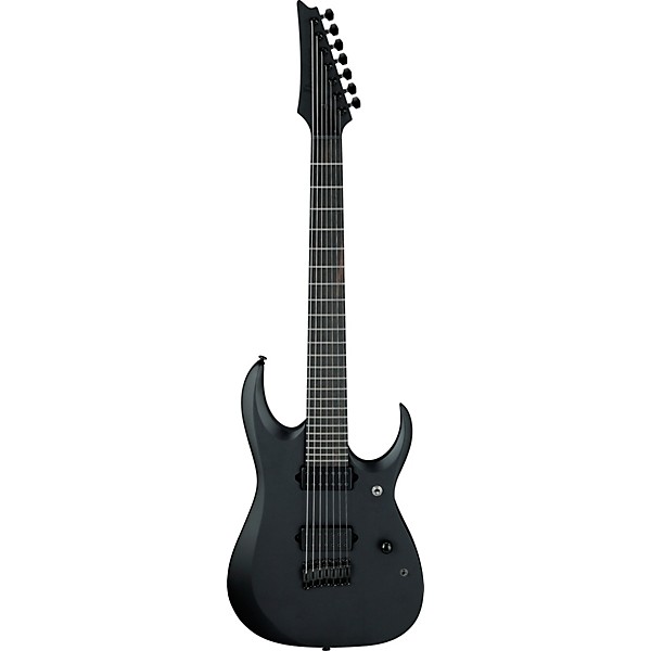 Ibanez RGD Iron Label 7 String Electric Guitar Black Flat