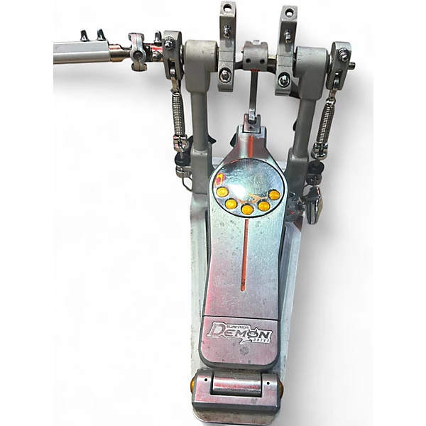 Pearl Used Pearl P3002D Demon Drive Eliminator Double Kick Pedal Double Bass Drum Pedal.gc
