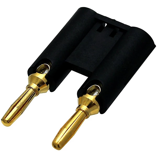 MDP Dual Banana Plug Connector Black