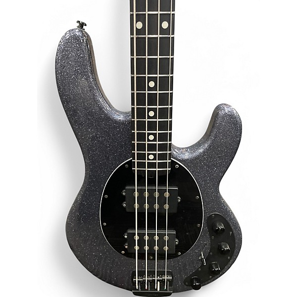 Ernie Ball Music Man Used Ernie Ball Music Man StingRay Special HH Charcoal Sparkle Electric Bass Guitar.gc