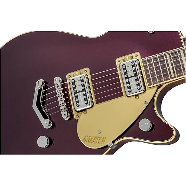 Clearance Gretsch Guitars G6228FM PE Players Edition Duo Jet Electric Guitar Dark Cherry Metallic