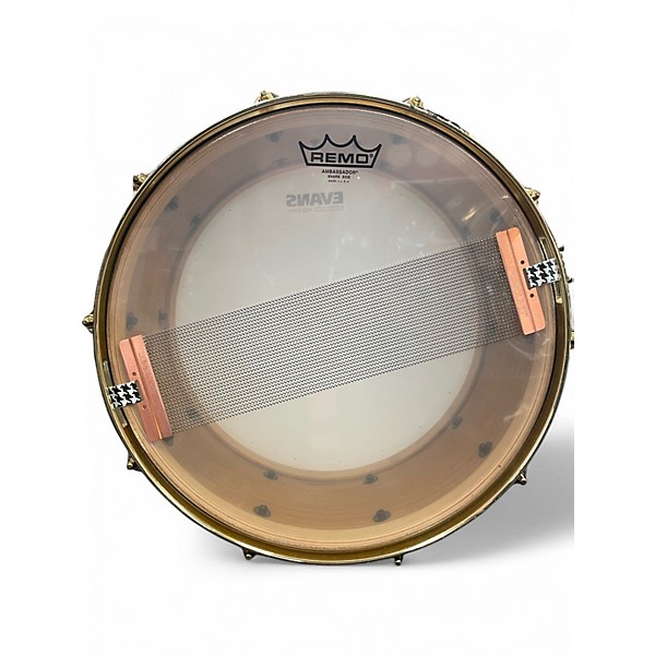 King Drums Used King Drums 65X14 CURLY MAPLE SNARE Natural Drum.gc