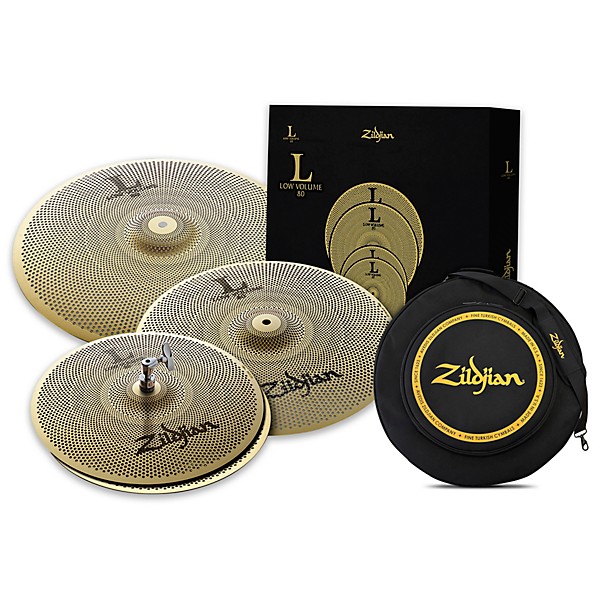 Zildjian L80 Series LV468 Low Volume Cymbal Box Pack With Free Bag