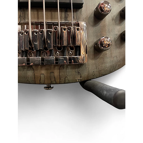 ESP Used ESP ltd 205sm See Thru Black Electric Bass Guitar.gc