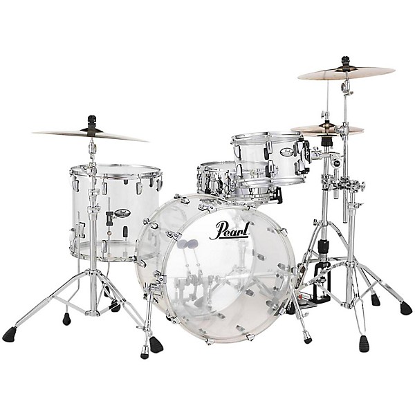 Pearl Crystal Beat 3 Piece Jazz Shell Pack Ultra Clear