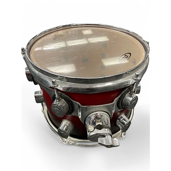 PDP by DW Used PDP by DW 5 Piece FS Series Red to Black Fade Drum Kit.gc