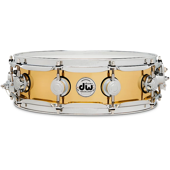 Collectors Series Polished Brass Snare Drum