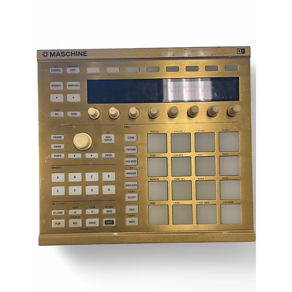 Native Instruments Used Native Instruments Maschine MKII Limited Edition Gold MIDI Controller.gc