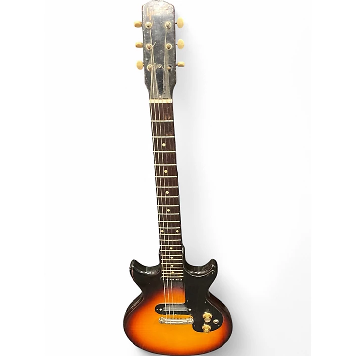 Vintage 1963 Gibson Melody Maker Sunburst Solid Body Electric Guitar