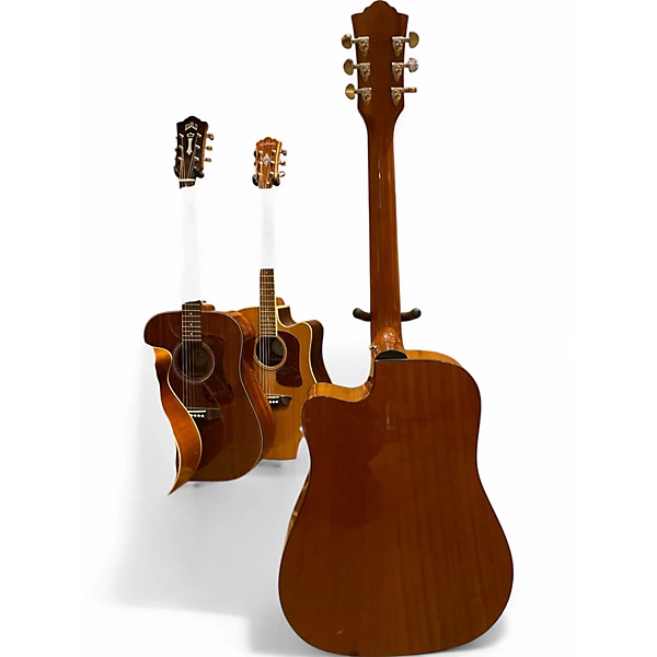 Guild Used Guild D120CE Vintage Natural Acoustic Electric Guitar.gc