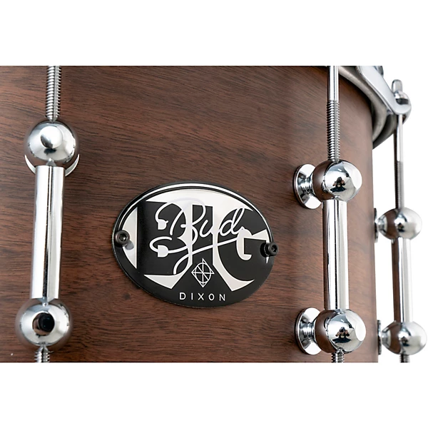 Dixon Artisan Gregg Bissonette Signature Big Bud Snare Drum 14 x 8 in. Natural Walnut Satin