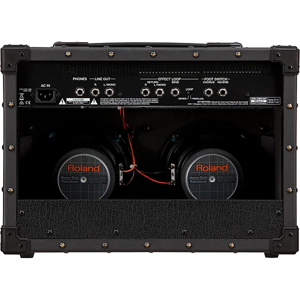 Roland JC 22 Jazz Chorus 30W 2x65 Guitar Combo Amplifier Level 1 Black J49410004001000.gc