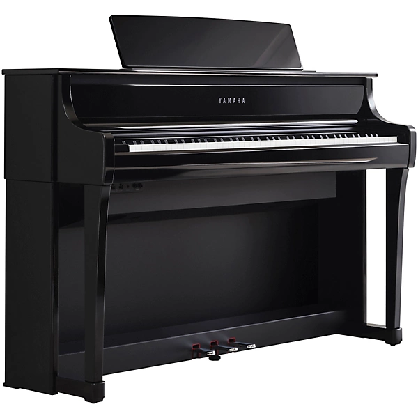 Clavinova CLP 875 Console Digital Piano With Bench Polished Ebony