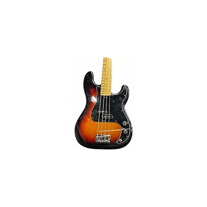 Used Fender American Professional II Precision Bass 2 Color Sunburst Electric Bass Guitar