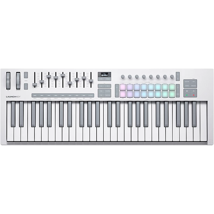 Launchkey 49 MK4 Keyboard Controller White