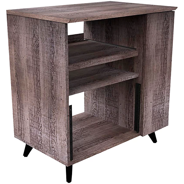 Modular Side Car Rack Walnut