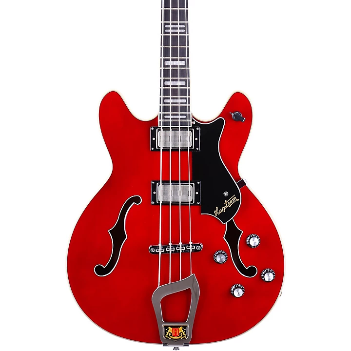 Viking Electric Bass Transparent Cherry