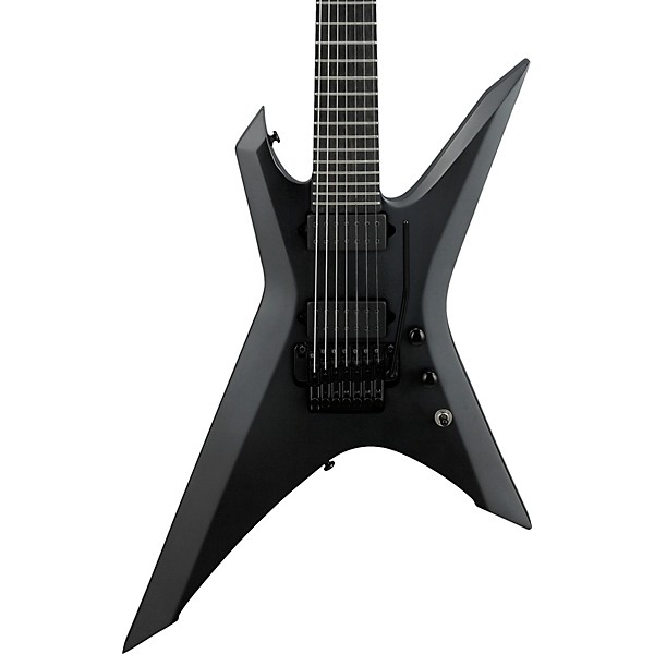 Xiphos Iron Label 7str Electric Guitar Black Flat