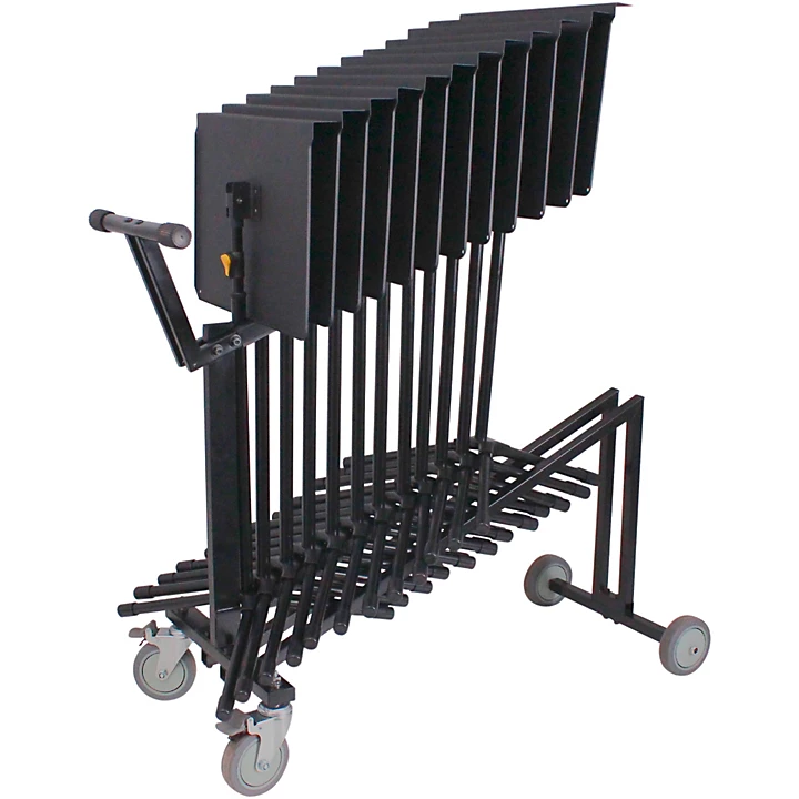 12 Stand Cart Black