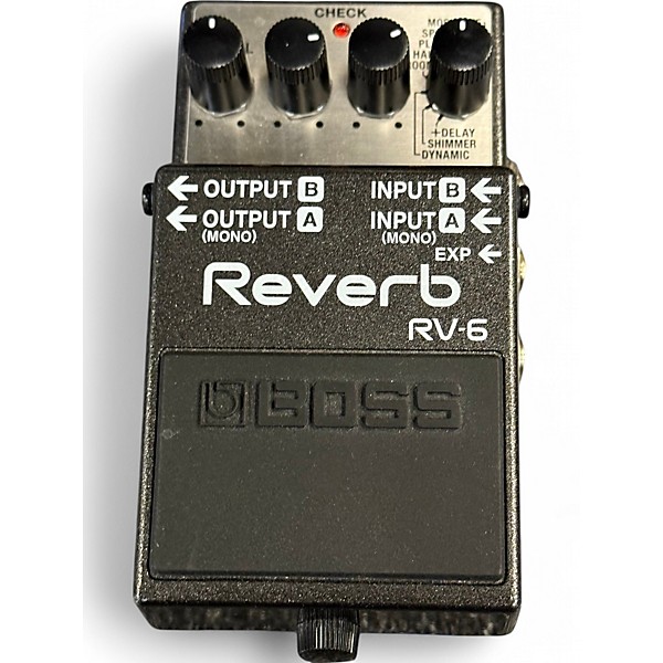 Used BOSS RV6 Digital Reverb Effect Pedal