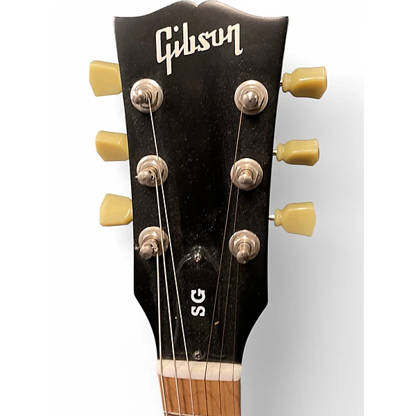 Used 2009 Gibson Limited Edition SG Metallic Silver Solid Body Electric Guitar