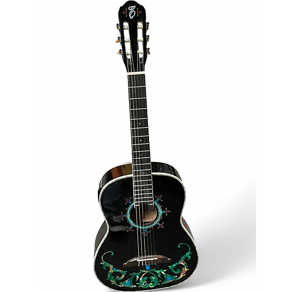 Esteban Used Esteban DUENDED Custom Graphic Classical Acoustic Electric Guitar.gc