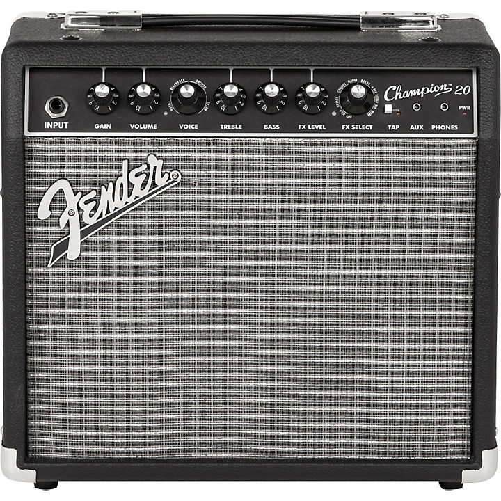 Fender Champion 20 Guitar Combo Amp Black