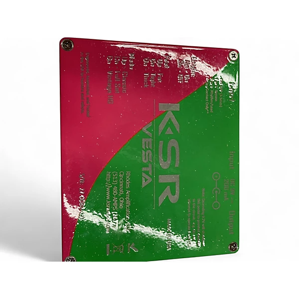 In Store Used Used KSR VESTA 3 CHANNEL PRE LIMITED Guitar Preamp.gc