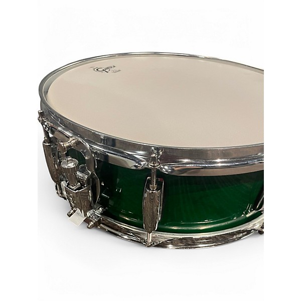 Gretsch Drums Used Gretsch Drums 5X14 Catalina Club Series Snare Green Drum.gc