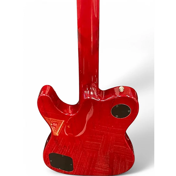 Used Fender JA90 Jim Adkins Thinline Telecaster Cherry Hollow Body Electric Guitar