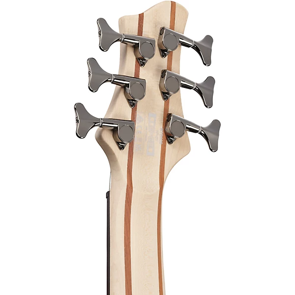 Ibanez BTB606 6 String Electric Bass Guitar Transparent Gray Flat