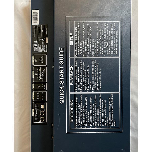 CHAUVET DJ Stage Controller 50 DMX Lighting Controller Lighting Controller.gc