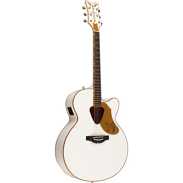 G5022C Rancher Falcon Cutaway Acoustic Electric Guitar White