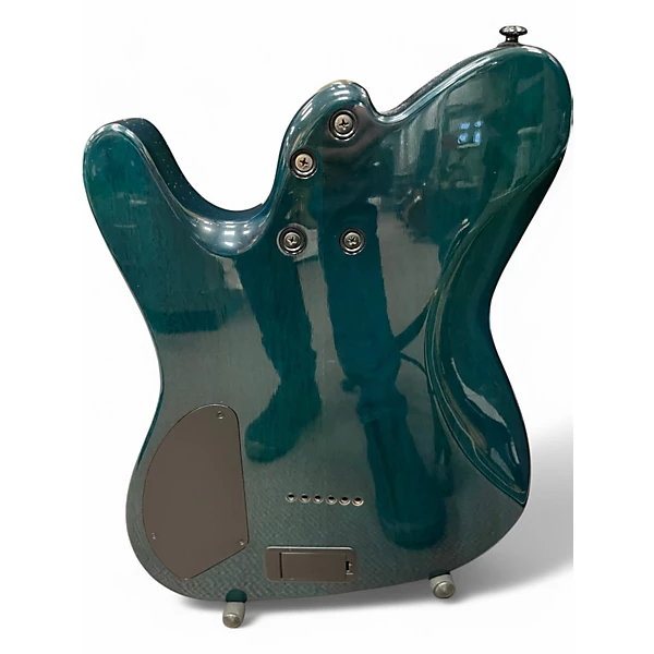 Balaguer Used Balaguer SELECT CUSTOM THICKET BLUE QUILT Solid Body Electric Guitar.gc