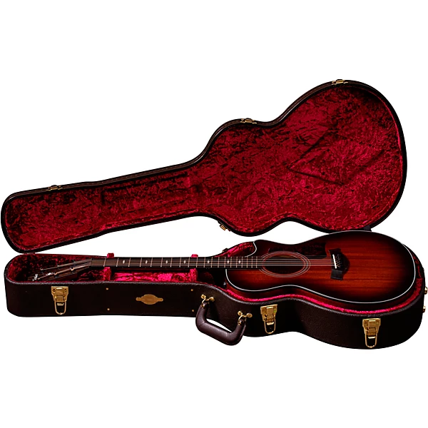 Taylor 322ce V Class Grand Concert Acoustic Electric Guitar Shaded Edge Burst