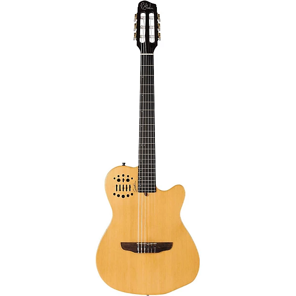 Godin ACS SA Slim Nylon String Cedar Top Acoustic Electric Guitar Semi Gloss Natural