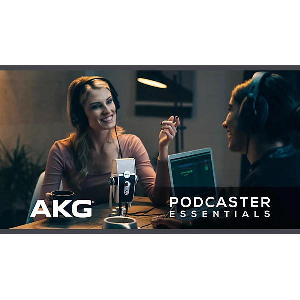 AKG Podcaster Essentials With Lyra USB Microphone and K371 Headphones Level 1 L74375004000000.gc