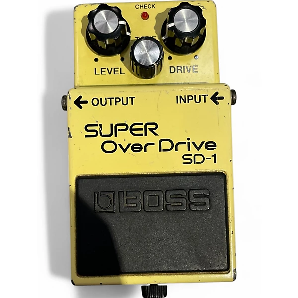 Vintage 1982 BOSS SD1 Super Overdrive Effect Pedal