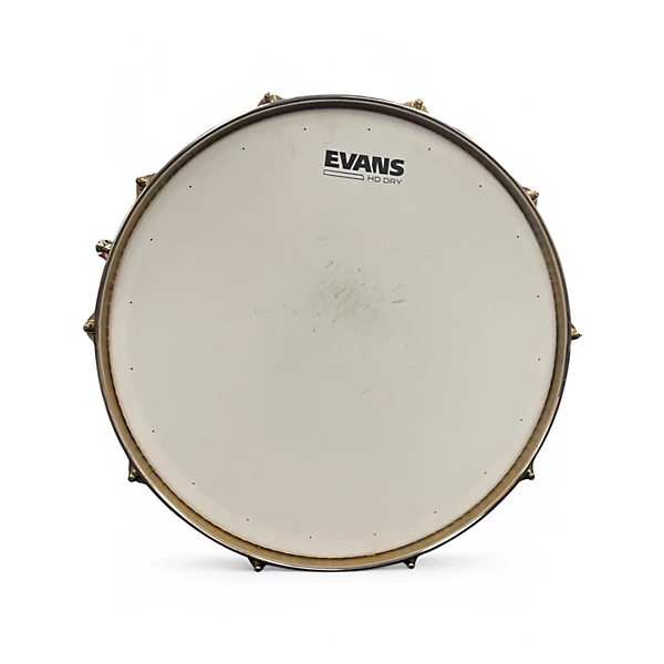 King Drums Used King Drums 65X14 CURLY MAPLE SNARE Natural Drum.gc