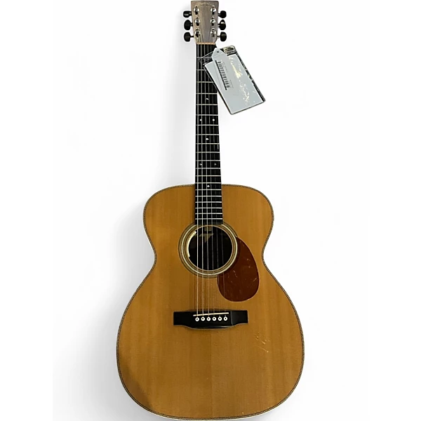 Vintage 1985 Martin OM 28 Natural Acoustic Guitar