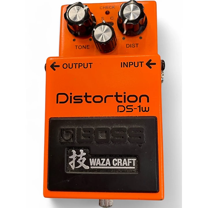 Used BOSS DS1W WAZA CRAFT Effect Pedal