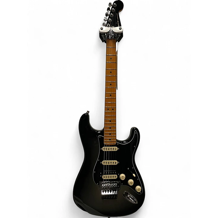 Used 2022 Fender ultra luxe Floyd Rose Stratocaster silver burst Solid Body Electric Guitar