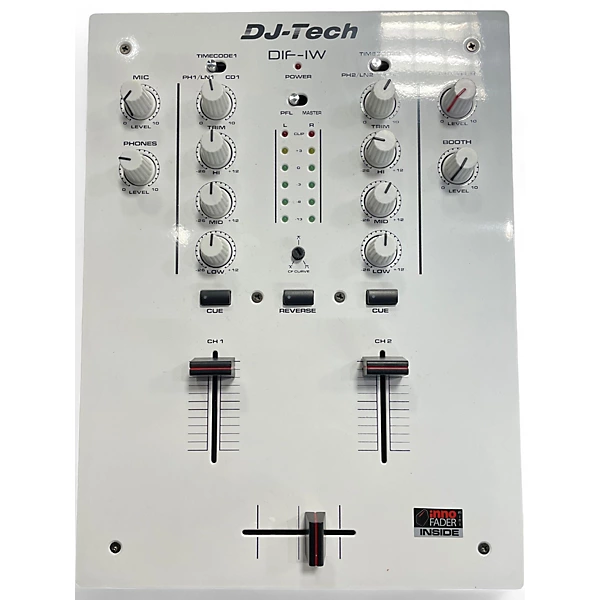 DJ TECH Used DJ TECH DIF 1W DJ Mixer.gc