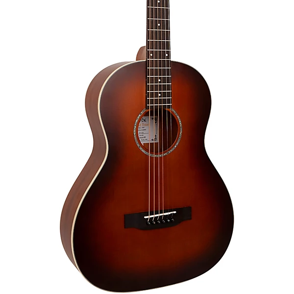 GT Parlor All Solid Wood Acoustic Electric Guitar Natural